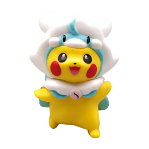 Pokémon Pikachu's Cosplay Actiefiguren - Audino 6-8cm