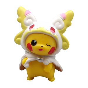 Pokémon Pikachu's Cosplay Actiefiguren - Audino 6-8cm