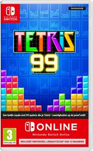Nintendo Tetris 99 + 12 Maanden  Switch Online