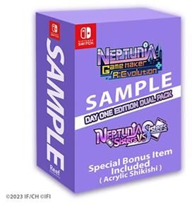ideafactory Neptunia Game Maker R:Evolution / Neptunia: Sisters VS Sisters (Day One Edition Dual Pack Plus) - Nintendo Switch - RPG - PEGI 12