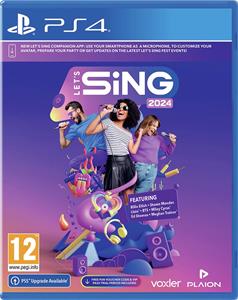 plaion Let's Sing 2024 - Sony PlayStation 4 - Musik - PEGI 12