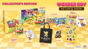 Strictly Limited Games Wonder Boy Returns Remix Collector's Edition
