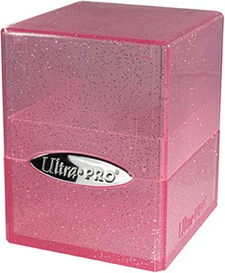 Ultra Pro Deckbox Satin Cube Glitter Roze