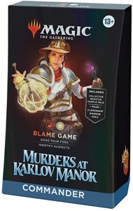 Wizards of The Coast Magic the Gathering - Murders at Karlov Manor Commander Blame Game