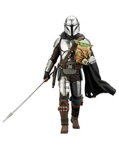 Kotobukiya Star Wars ARTFX Statue Mandalorian & Grogu