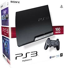 Sony PlayStation 3 slim 160 GB, [J-Model] zwart - refurbished