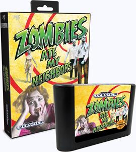 Limited Run Zombies Ate My Neighbors Black Cartridge Edition ( Games)