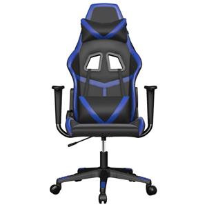 Bonnevie - Gaming-Stuhl Schwarz und Blau Kunstleder vidaXL97980
