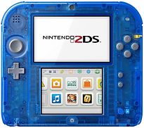 Nintendo 2DS transparant blauw - refurbished