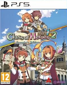 pqube Class of Heroes 1 & 2 - Sony PlayStation 5 - RPG - PEGI 12