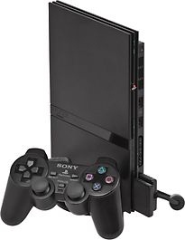 Sony PlayStation 2 slim [incl. Controller] zwart - refurbished