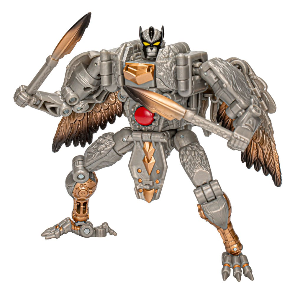 Hasbro Transformers Legacy United Voyager Beast Wars Universe Silverbolt 7” Action Figure, 8+