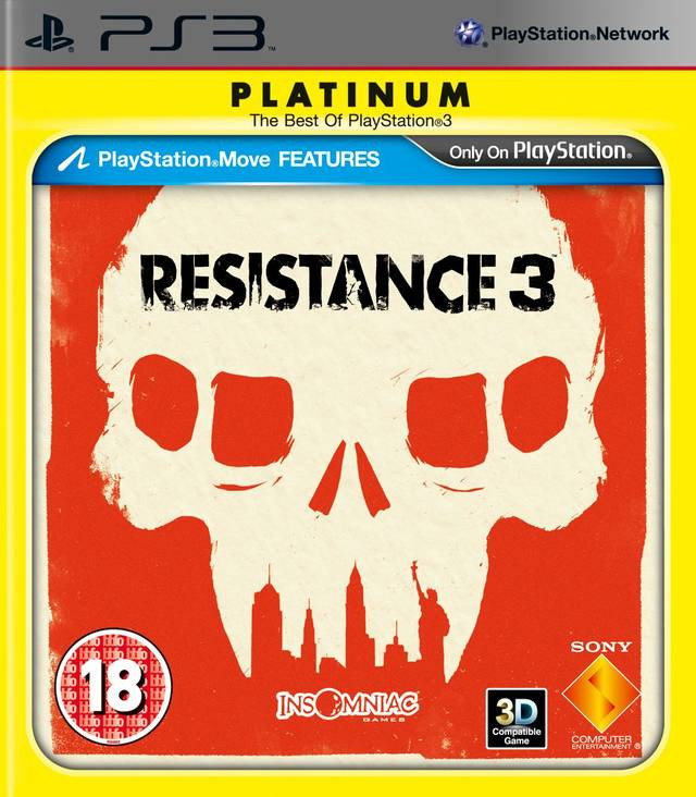Sony Computer Entertainment Resistance 3 (platinum)