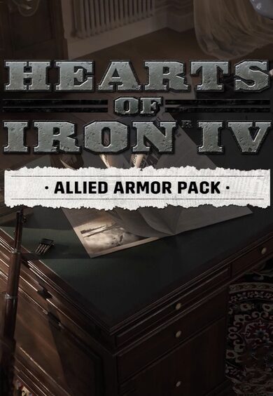 Paradox Interactive Hearts of Iron IV: Allied Armor Pack (DLC)