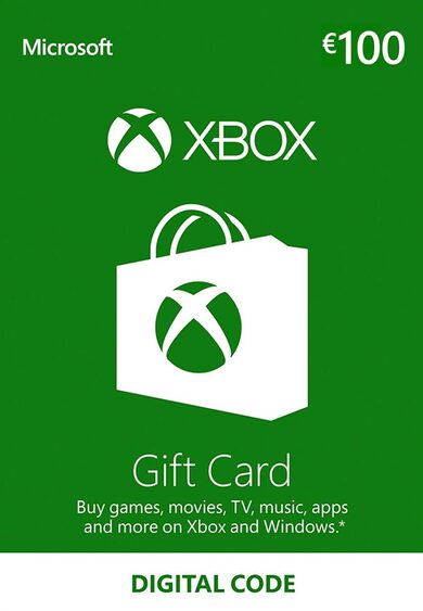 Microsoft Studios Xbox Live Gift Card 100 EUR key