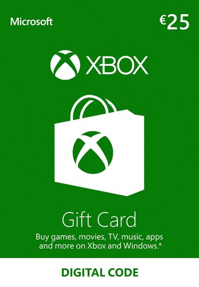 Microsoft Studios Xbox Live Gift Card 25 EUR