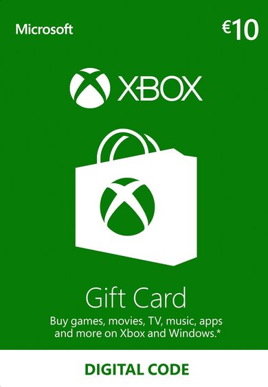 Microsoft Studios 10 EUR Xbox Live card (10 Xbox code)