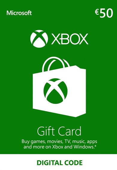 Microsoft Studios Xbox Live Gift Card 50 EUR