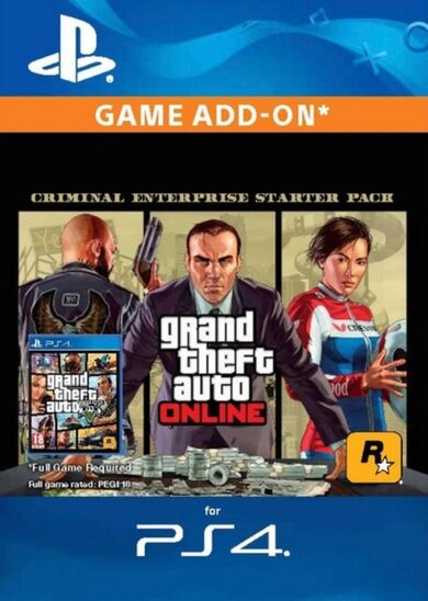 Rockstar Games Grand Theft Auto V: Criminal Enterprise Starter Pack (DLC) (PS4)