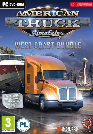 SCS Software American Truck Simulator West Coast Bundle