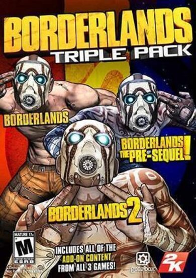 2K Games Borderlands Triple Pack