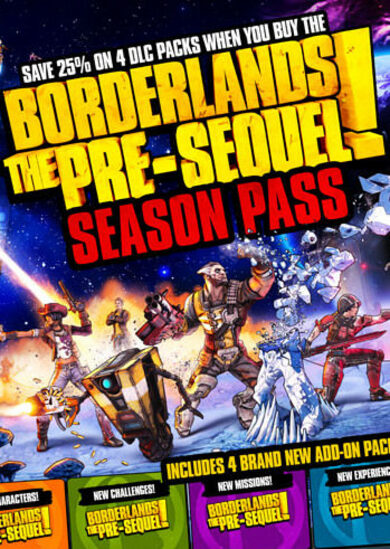 2K Games Borderlands: The Pre-Sequel - Season Pass (DLC)