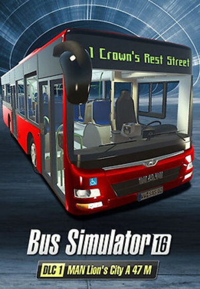 Astragon Entertainment Bus Simulator 16: MAN Lion's City A 47 M (DLC)