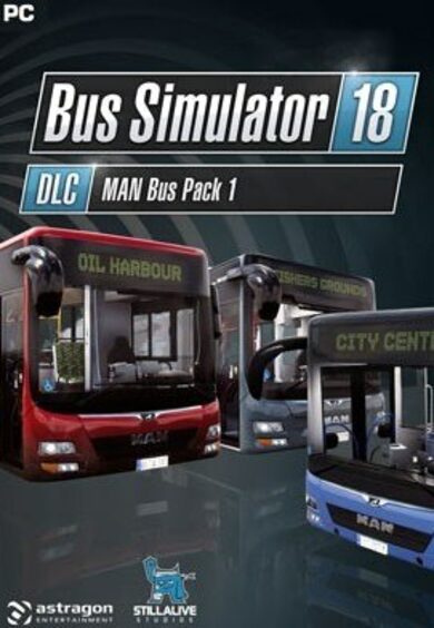 Astragon Entertainment Bus Simulator 18 - MAN Bus Pack 1 (DLC) Steam Key