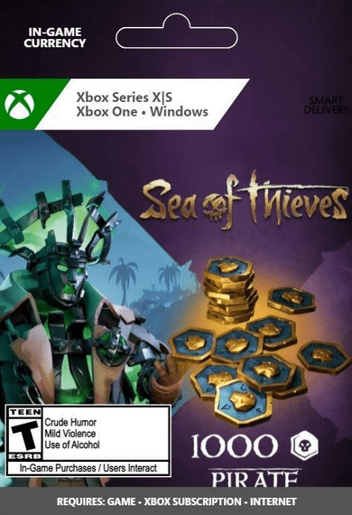 Microsoft Studios Sea of Thieves Castaway’s Ancient Coin Pack – 1000 Coins
