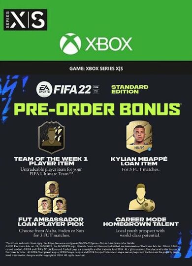 Electronic Arts Inc. FIFA 22 (Standard Edition) Pre-order Bonus (DLC)