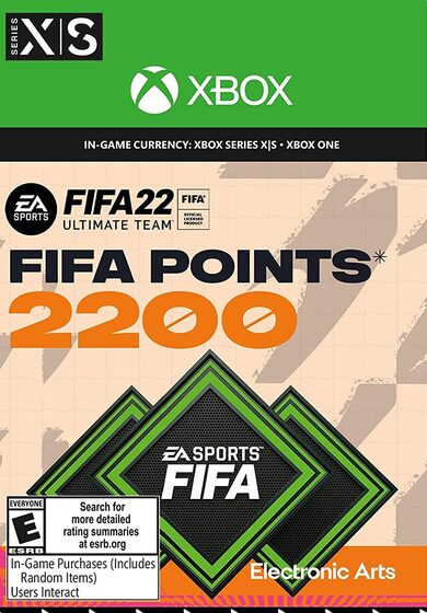Electronic Arts Inc. FIFA 22 - 2200 FUT Points Xbox Live Key