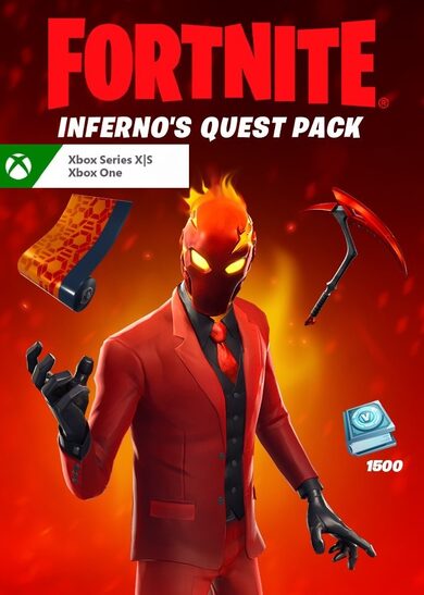 Epic Games Fortnite - Inferno's Quest Pack + 1500 V-Bucks Challenge XBOX LIVE Key