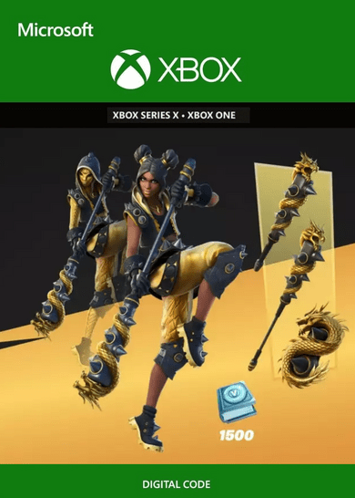 Epic Games Fortnite - Goldenbane Guardian Quest Pack + 1500 V-Bucks Challenge XBOX LIVE Key