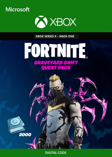 Epic Games Fortnite -  Graveyard Drift Quest Pack + 2000 V-Bucks Challenge