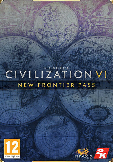 2K Games Sid Meier's Civilization VI: New Frontier Pass (DLC) Steam Key EUROPE