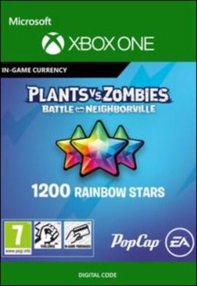 Electronic Arts Inc. Plants vs. Zombies: Battle for Neighborville– 1200 Rainbow Stars