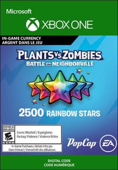 Electronic Arts Inc. Plants vs. Zombies: Battle for Neighborville– 2500 Rainbow Stars