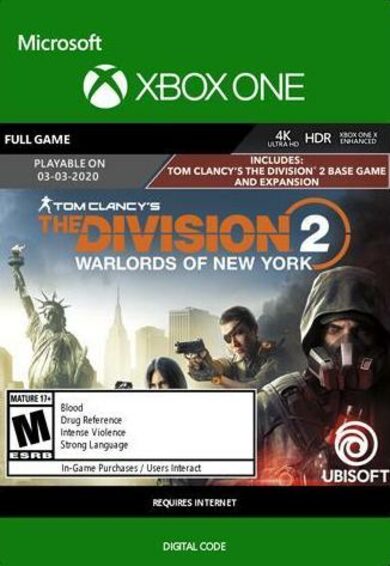 Ubisoft The Division 2 - Warlords of New York Edition