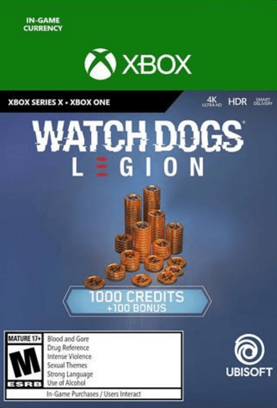 Ubisoft WATCH DOGS: LEGION - 1100 WD CREDITS PACK