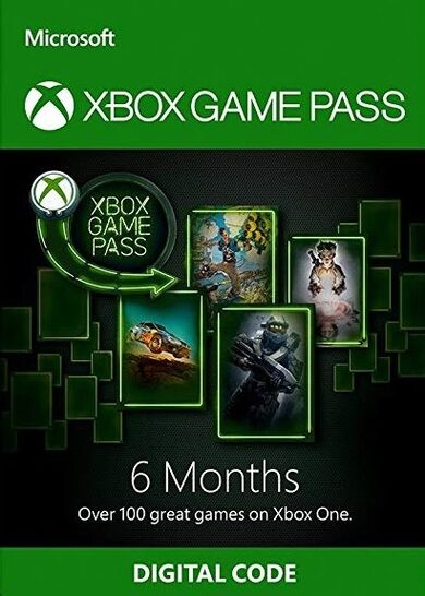 Microsoft Studios Xbox Game Pass 6 Months