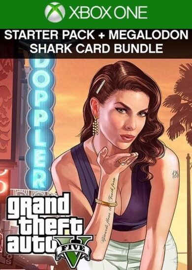 Rockstar Games Grand Theft Auto V: Premium Online Edition&Megalodon Shark Card Bundle (Xbox One)