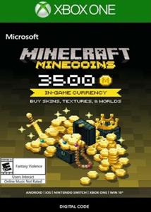 Microsoft Studios Minecraft: Minecoins Pack: 3500 Coins (Xbox One)