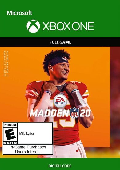 Electronic Arts Inc. Madden NFL 20 (Standard Edition) (Xbox One)