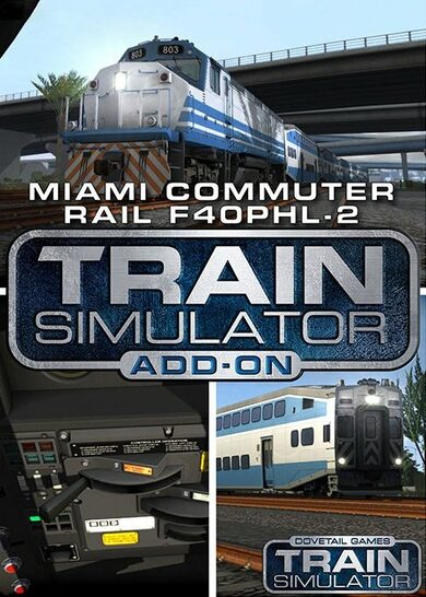 Dovetail Games Train Simulator - Miami Commuter Rail F40PHL-2 Loco Add-On (DLC)