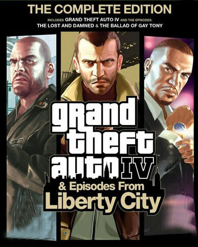Rockstar Games Grand Theft Auto IV Steam key (Complete Edition)