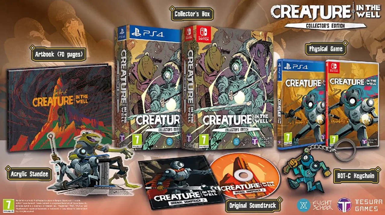 Tesura Creature in the Well Collector's Edition