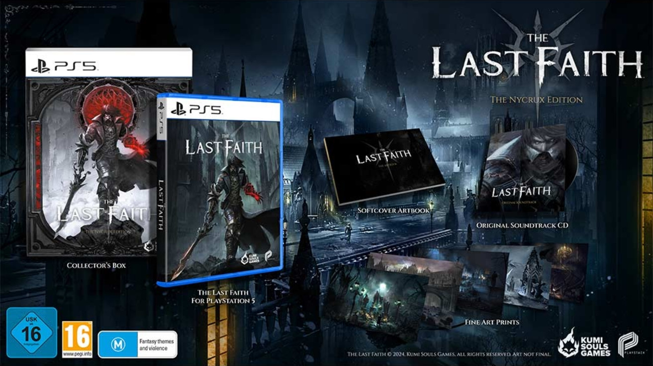 playstack The Last Faith: The Nycrux Edition - Sony PlayStation 5 - Action/Abenteuer - PEGI 16