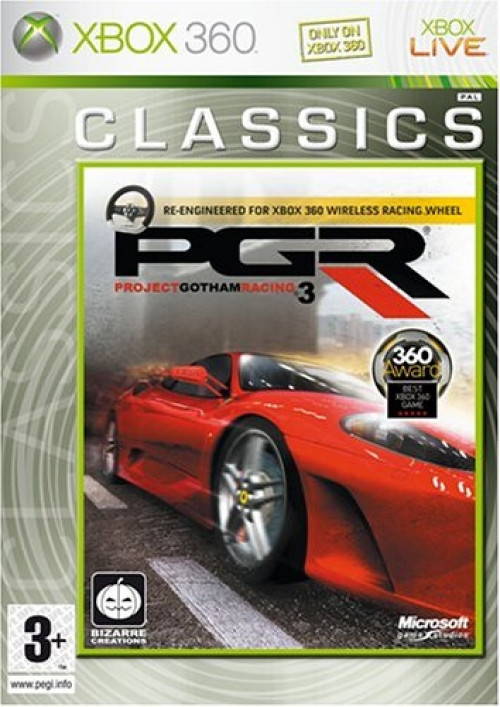 Microsoft Project Gotham Racing 3 (classics)