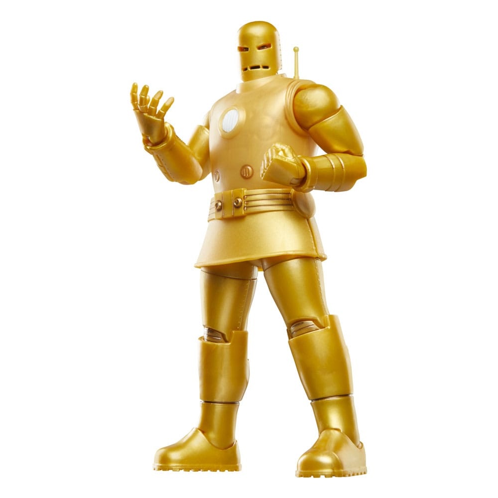 Hasbro Marvel Legends Series Iron Man (Model 01 - Gold) 6  Retro Comics Collectible Action Figure