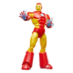 Hasbro Marvel Legends Series Iron Man (Model 09) 6  Retro Comics Collectible Action Figure